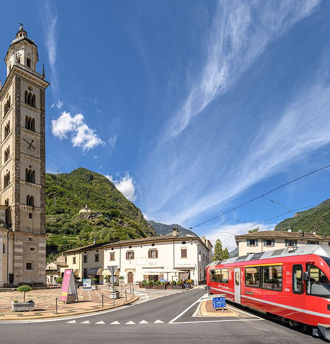 The Bernina Express: the route