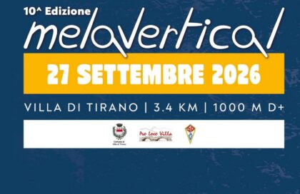 Melavertical 2026: appuntamento a Villa di Tirano