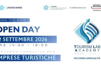 Formazione gratuita per le imprese turistiche: parte la Tourism Lab Academy 2026