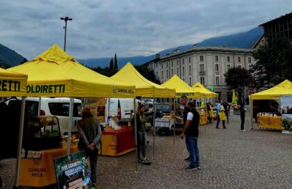 Il Mercato di Campagna Amica arriva a Tirano: ogni martedì i sapori della Valtellina in piazza Marinoni