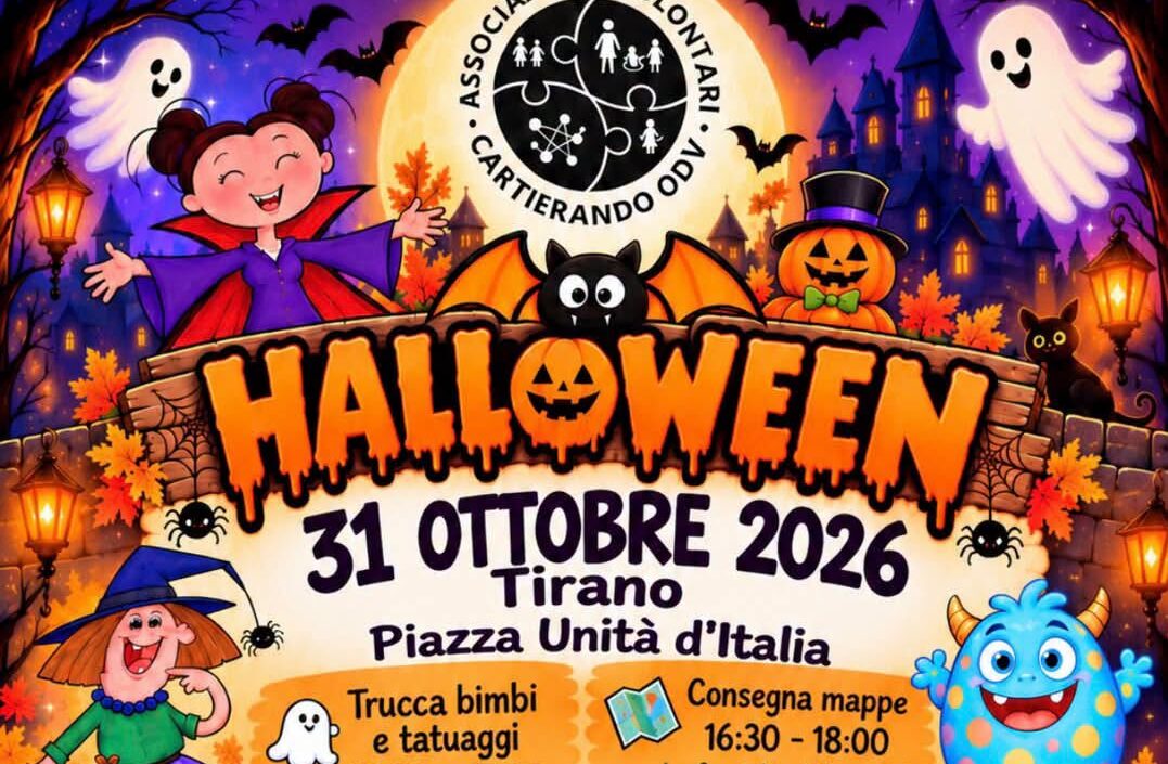 Halloween a Tirano: una caccia al tesoro tra le vie della città