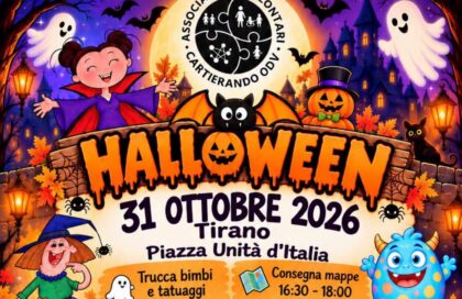 Halloween a Tirano: una caccia al tesoro tra le vie della città